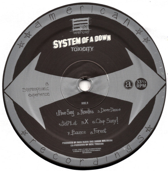 System Of A Down : Toxicity (LP, Album, RE)