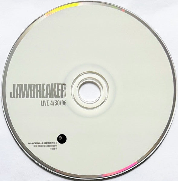 Jawbreaker : Live 4/30/96 (CD, Album, RE, Dig)