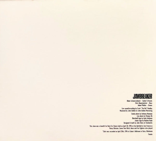 Jawbreaker : Live 4/30/96 (CD, Album, RE, Dig)