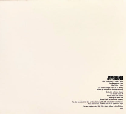 Jawbreaker : Live 4/30/96 (CD, Album, RE, Dig)