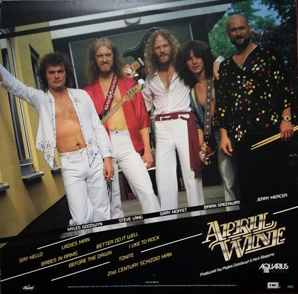 April Wine : Harder.....Faster (LP, Album, Club)