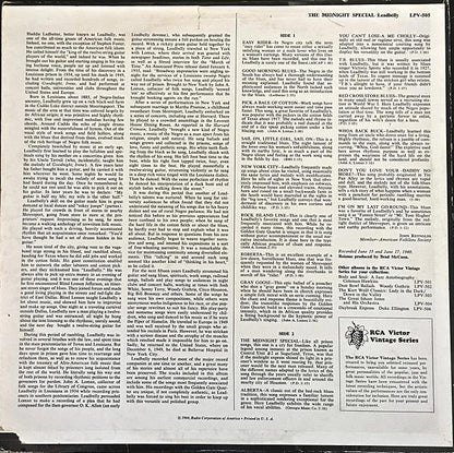 Leadbelly : The Midnight Special (LP, Ind)
