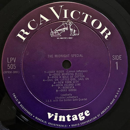 Leadbelly : The Midnight Special (LP, Ind)