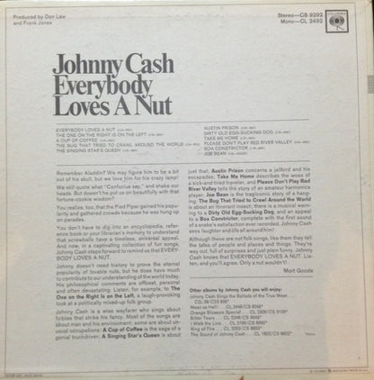 Johnny Cash : Everybody Loves A Nut (LP, Album)