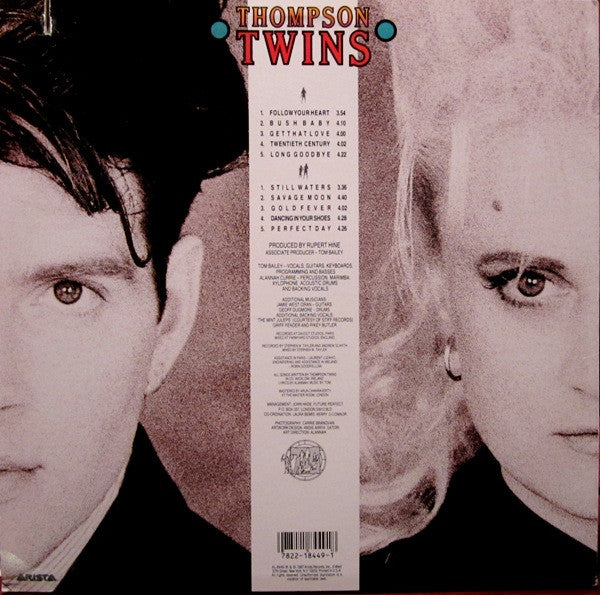 Thompson Twins : Close To The Bone (LP, Album, HRM)
