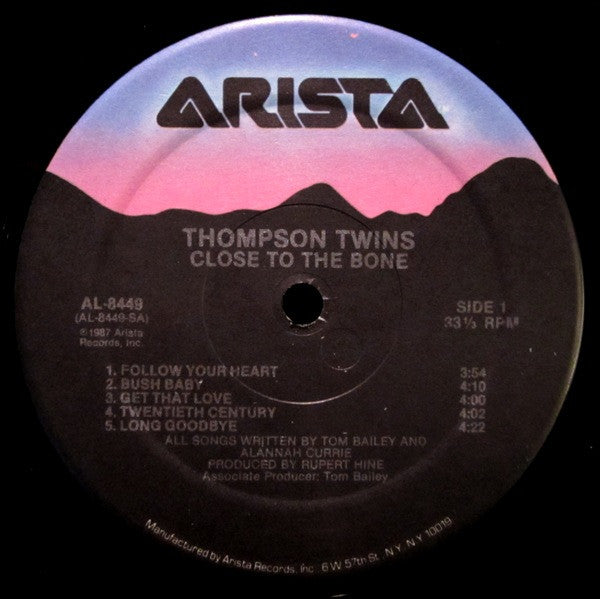 Thompson Twins : Close To The Bone (LP, Album, HRM)