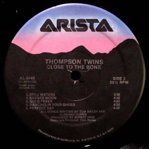 Thompson Twins : Close To The Bone (LP, Album, HRM)