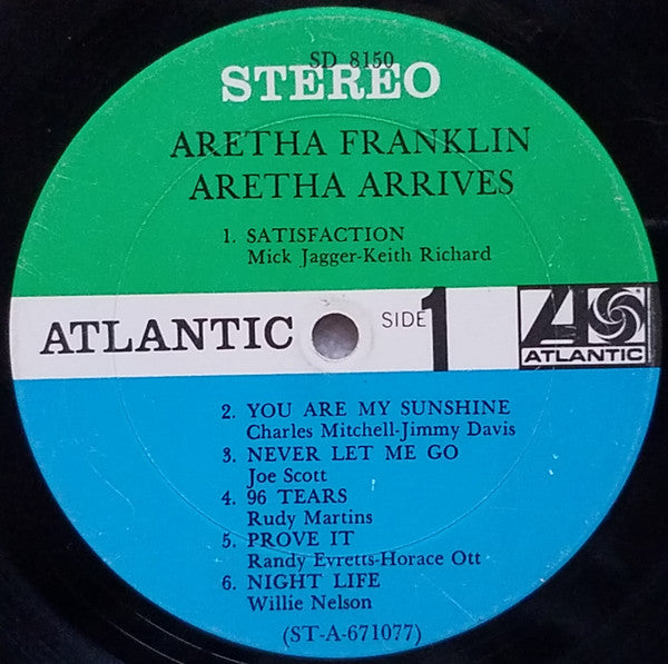 Aretha Franklin : Aretha Arrives (LP, Album, Ter)