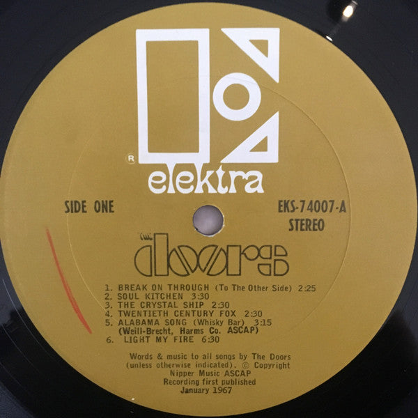 The Doors : The Doors (LP, Album, RP, San)