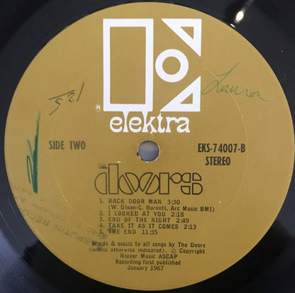 The Doors : The Doors (LP, Album, RP, San)
