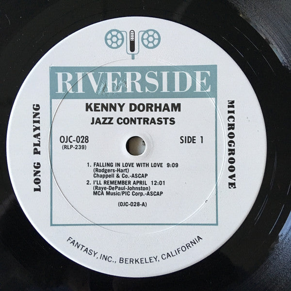 Kenny Dorham : Jazz Contrasts (LP, Album, Mono, RE)