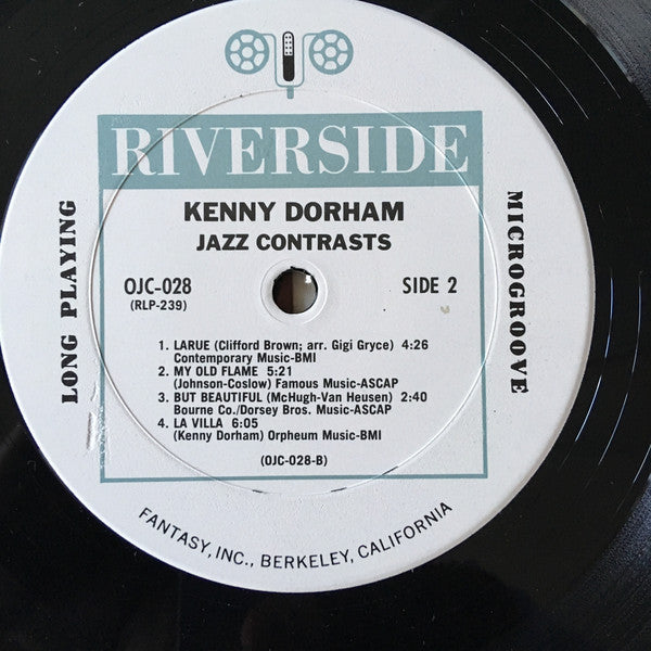 Kenny Dorham : Jazz Contrasts (LP, Album, Mono, RE)