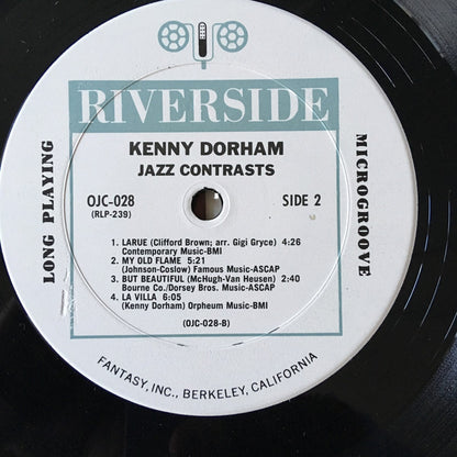 Kenny Dorham : Jazz Contrasts (LP, Album, Mono, RE)