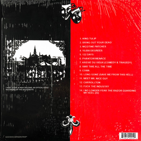 $uicideboy$ : I Want To Die In New Orleans (LP, Album, Bla)