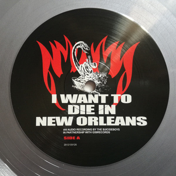 BRAND NEW SEALED Suicide Boys - I store Want To Die In New Orleans Silver Vinyl