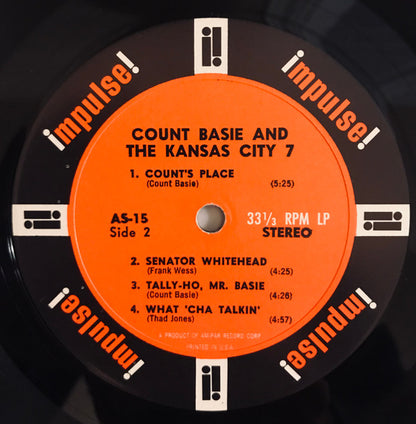 Count Basie And The Kansas City 7* : Count Basie And The Kansas City 7 (LP, Album, Gat)