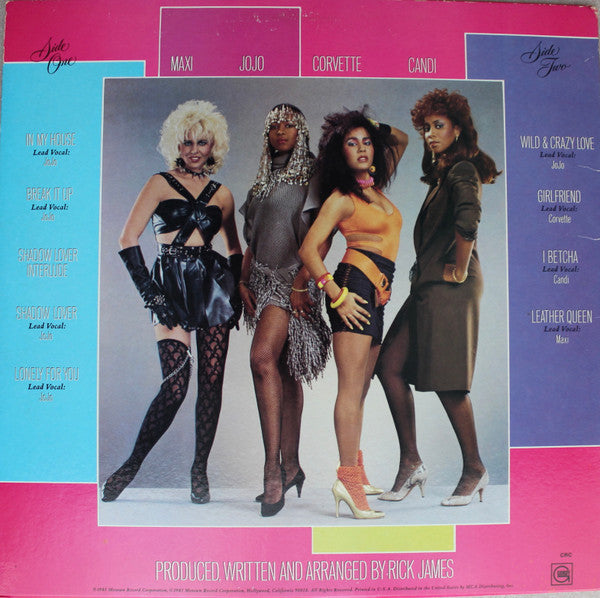 Mary Jane Girls : Only Four You (LP, Album, Club, CRC)