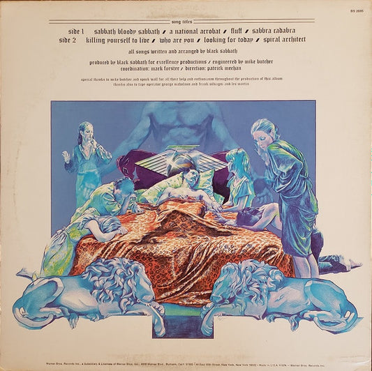 Black Sabbath : Sabbath Bloody Sabbath (LP, Album, RE, Win)