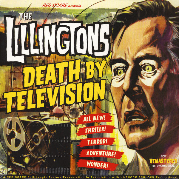 The Lillingtons : Death By Television (LP, Album, RE, RM)