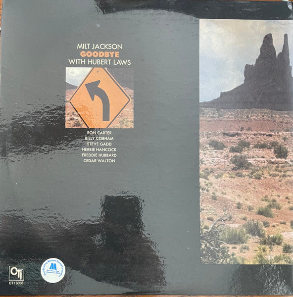 Milt Jackson With Hubert Laws : Goodbye (LP, Album, Gat)