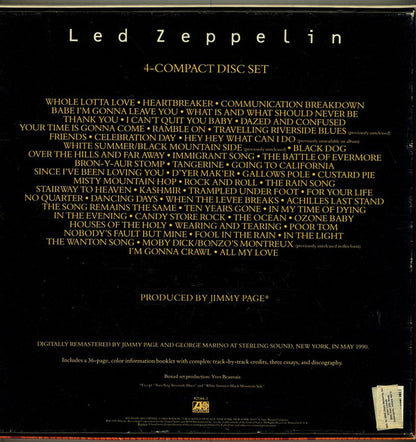 Led Zeppelin : Led Zeppelin (4xCD, Comp, Club, RM, BMG + Box)