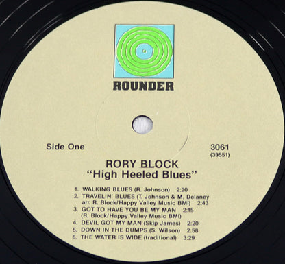 Rory Block : High Heeled Blues (LP, Album, Tan)