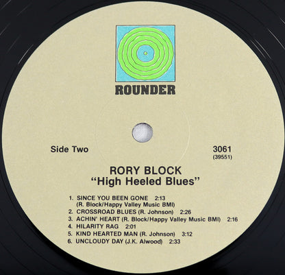 Rory Block : High Heeled Blues (LP, Album, Tan)