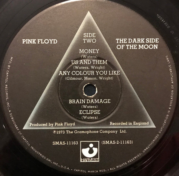 Pink Floyd : The Dark Side Of The Moon (LP, Album, RE, Win)