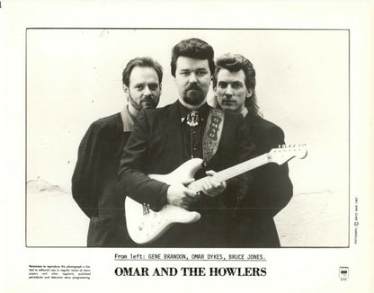 Omar & The Howlers* : Hard Times In The Land Of Plenty (LP, Album, Car)