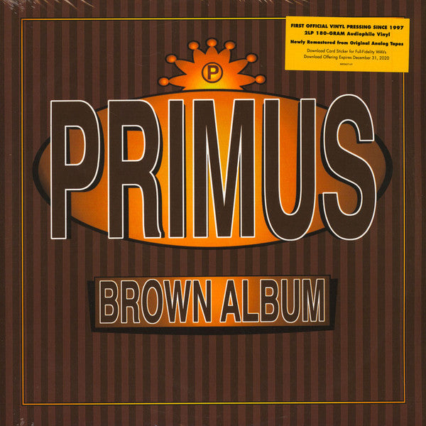 Primus : Brown Album (2xLP, Album, RE, RM, 180)