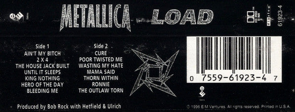 Metallica : Load (Cass, Album)