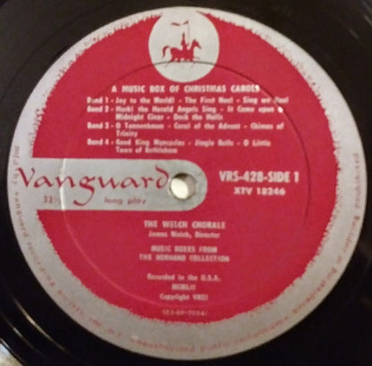 The Welch Chorale*, James Welch* : A Music Box Of Christmas Carols (LP, Album)