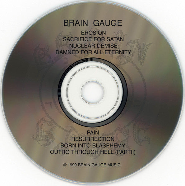 Brain Gauge : Born Into Blasphemy (CD)