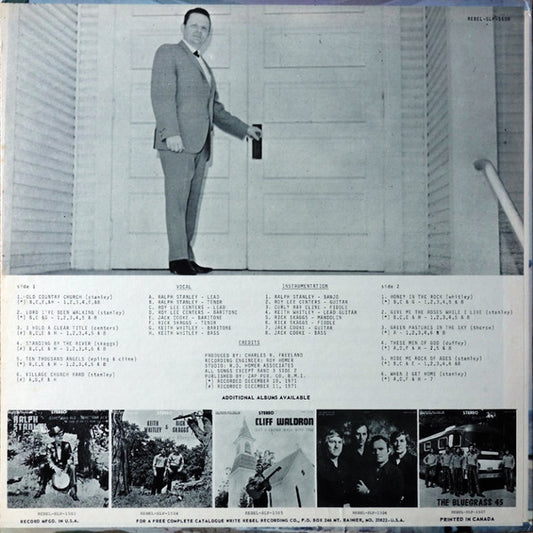 Ralph Stanley : Old Country Church (LP, Album, RP)
