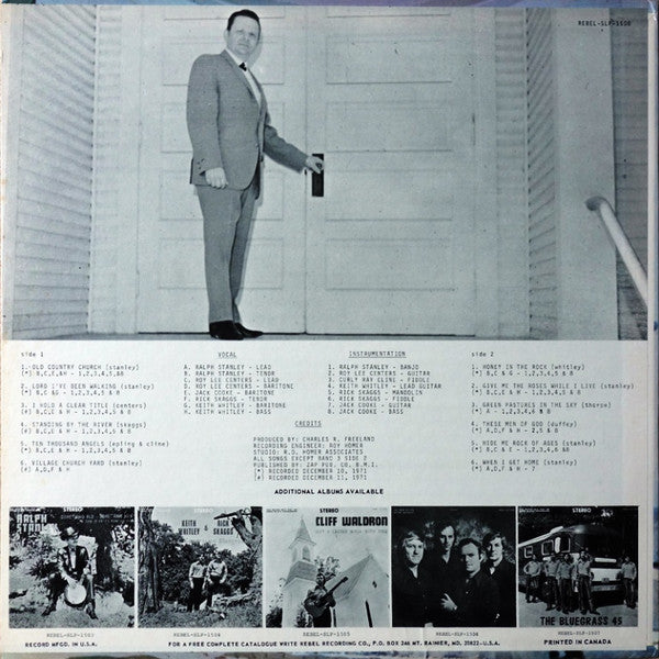 Ralph Stanley : Old Country Church (LP, Album, RP)
