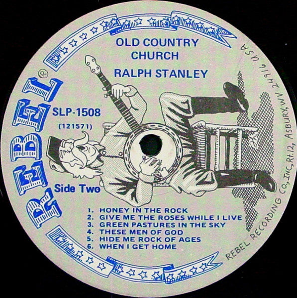 Ralph Stanley : Old Country Church (LP, Album, RP)
