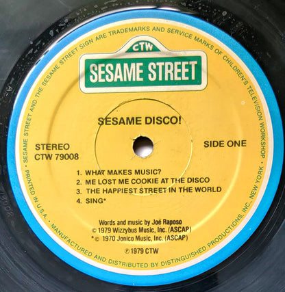 Sesame Street : Sesame Disco! (LP, Album)