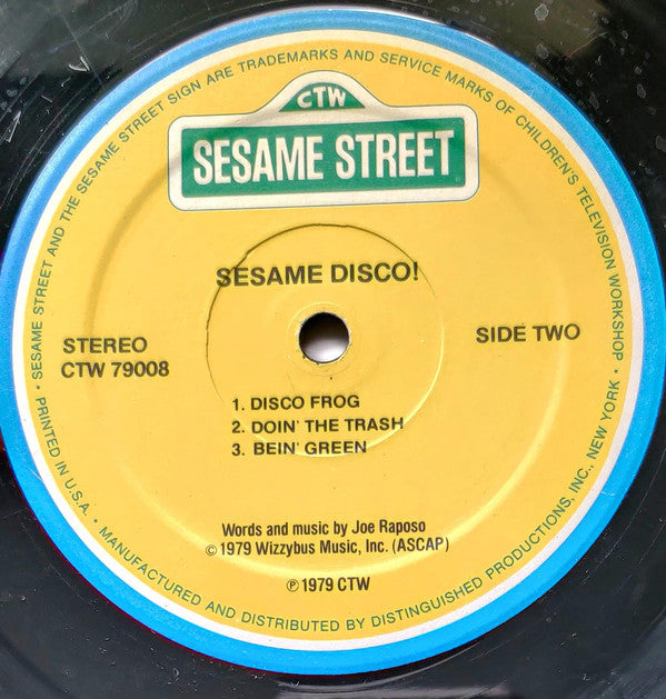 Sesame Street : Sesame Disco! (LP, Album)