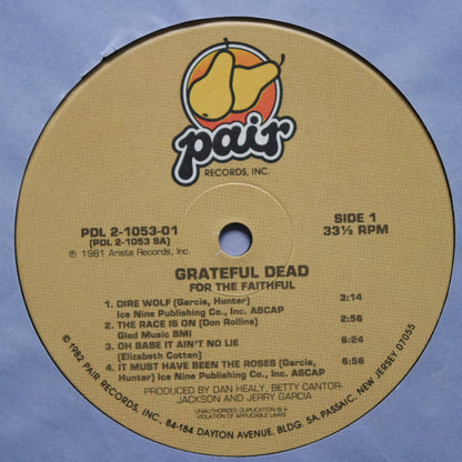 Grateful Dead* : For The Faithful (2xLP, Album, RE, Ind)