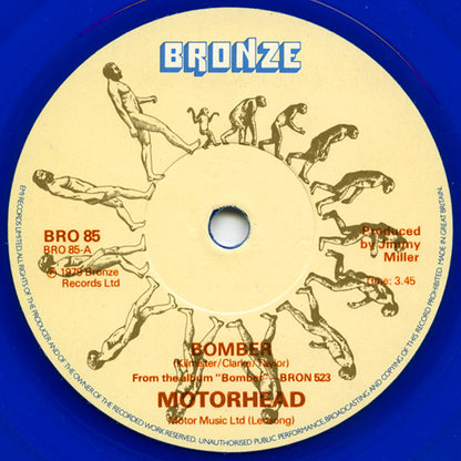 Motörhead : Bomber (7", Single, Ltd, Blu)