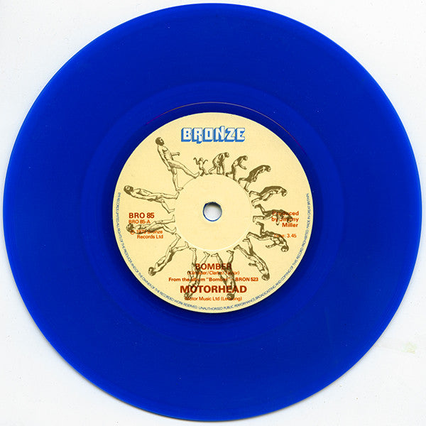 Motörhead : Bomber (7", Single, Ltd, Blu)