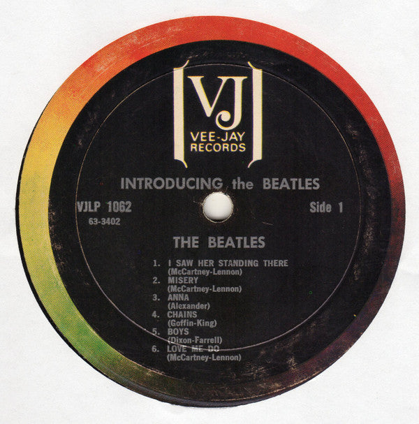 The Beatles : Introducing... The Beatles (Englands No.1 Vocal Group) (LP, Album, Unofficial)