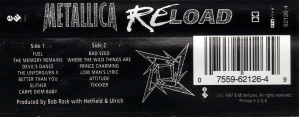 Metallica : Reload (Cass, Album)