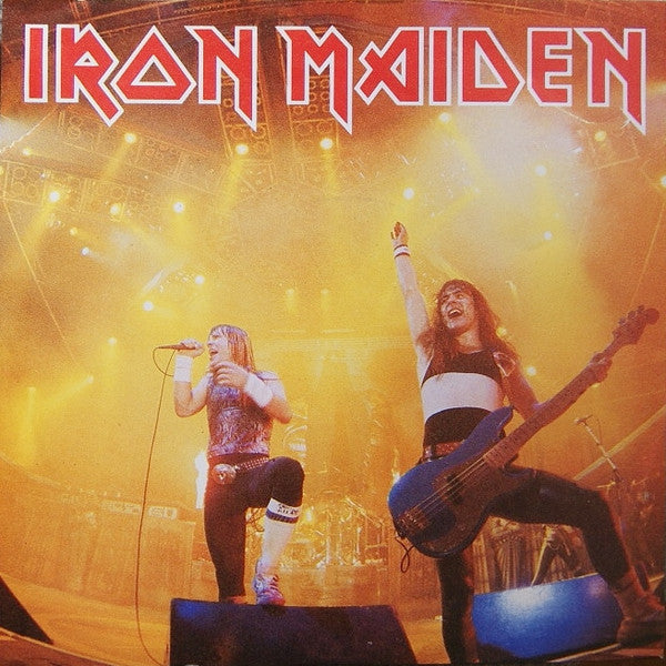 Iron Maiden : Running Free (7", Single, Sil)