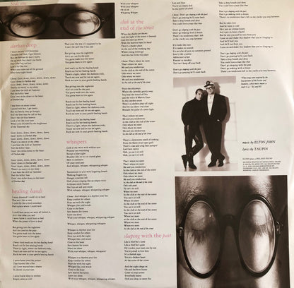 Elton John : Sleeping With The Past (LP, Album, Club, CRC)