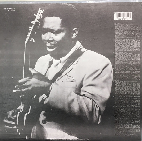 B.B. King : The Best Of B.B. King (LP, Comp, Mono, RE, Glo)