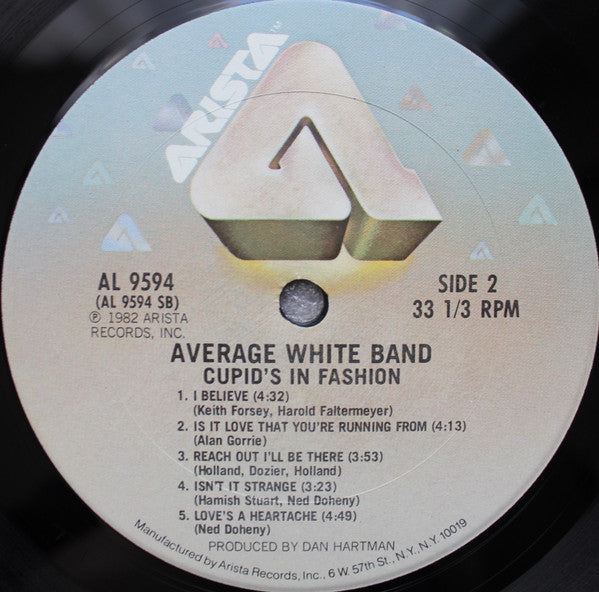 Average White Band : Cupid's In Fashion (LP, Album, Ter)