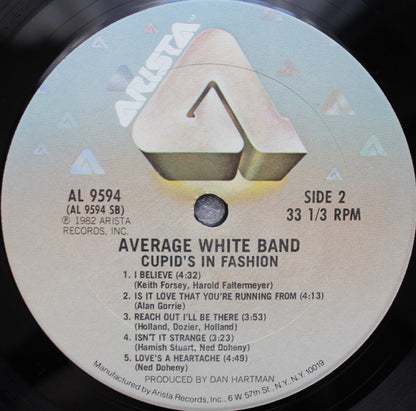 Average White Band : Cupid's In Fashion (LP, Album, Ter)