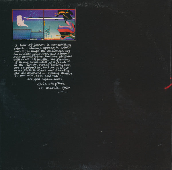 Eric Clapton : Just One Night (2xLP, Album, 72 )