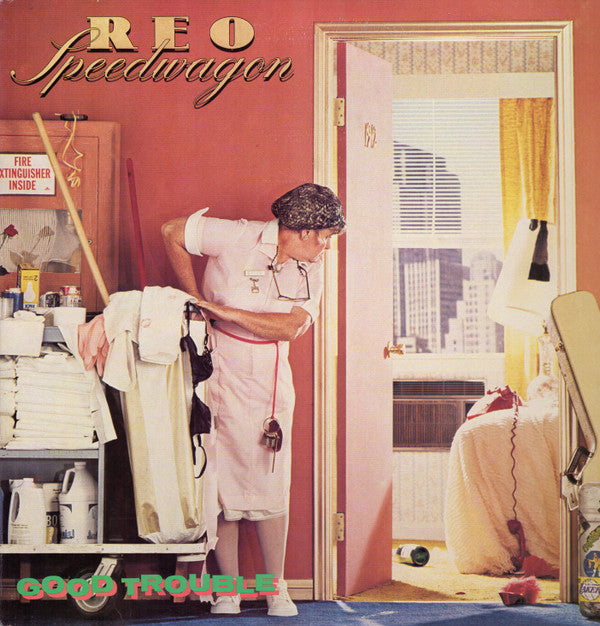 REO Speedwagon : Good Trouble (LP, Album, Pit)